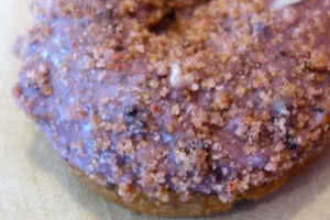 Blueberry Cake Crumb Donut