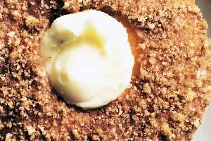 Cream Cheese Filled Crumb Donut