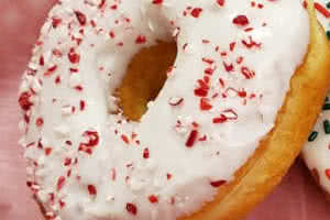 Candy Cane Donut