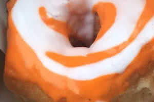 Orange Vanilla Donut
