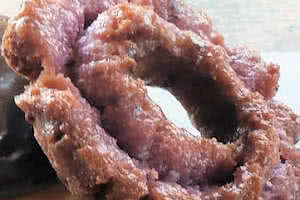 Blueberry Old-Fashioned Donut