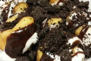 Cookies and Cream Mini Donuts