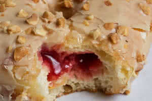 Peanut Butter & Jelly Donut