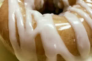 Eggnog Butter Rum Donut