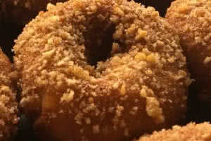 Apple Crisp Cake Donut