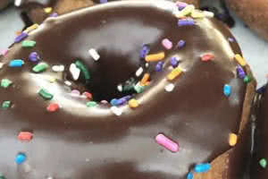 Chocolate Sprinkle Donut