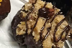 German Chocolate Donut