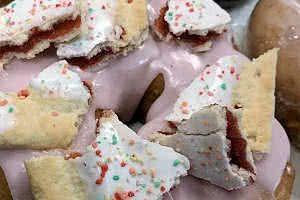 Strawberry Pop Tart Donut