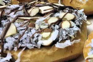 Almond Joy Donut