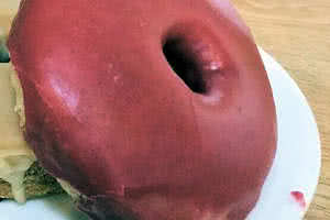 Gluten Free Raspberry Donut