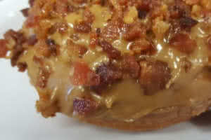 Bacon Bits Maple Donut