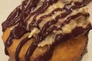 German Chocolate Donut