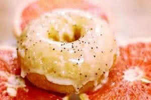 Grapefruit Poppyseed Donut