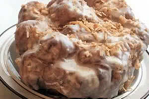 Cinnamon Coconut Fritter