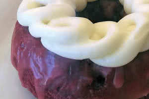 Red Velvet Cream Cheese Donut