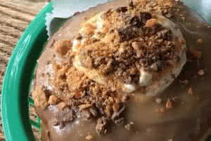 Butterfinger Donut