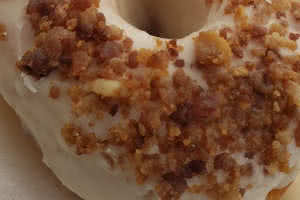 Creamy Maple Bacon Glaze Donut