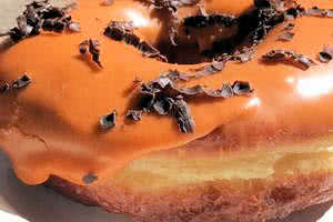Chocolate Pumpkin Donut