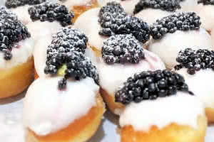 Blackberry Donut Holes