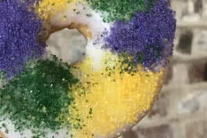 King Cake Donut