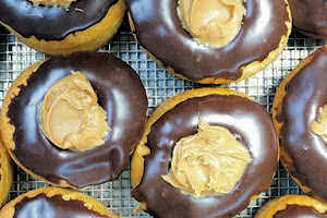 Peanut Butter Chocolate Donut