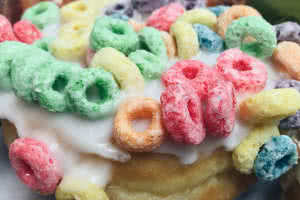 Froot Loops Donut