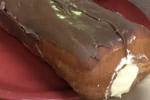 Bavarian Creme Chocolate Eclair