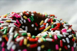 Chocolate Sprinkle Donut