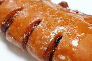 Glazed Bear Claw Donut