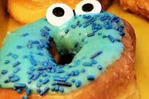 Cookie Monster Donut