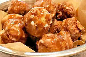 Salted Caramel Donut Holes