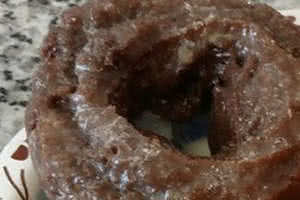 Chocolate Honey Dip Donut