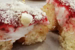 Strawberry Cheesecake Donut