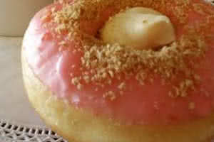 Cherry Cheesecake Donut