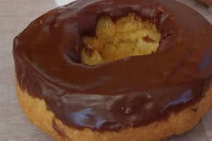 Chocolate Dipped Cake Donut