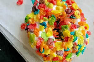 Fruity Pebbles Donut