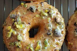 Glazed Pistachios Donut