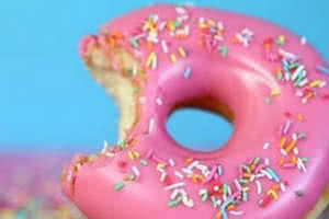 Pink Homer Donut