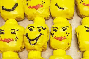 Lego Head Donuts