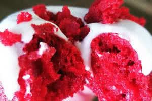 Cream Cheese Red Velvet Donut