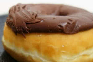 Chocolate Buttercream Yeast Donut