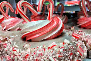 Candy Cane Donut