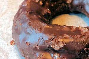 Double Chocolate Sea Salt Donut