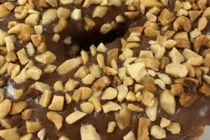 Chocolate Peanuts Donut