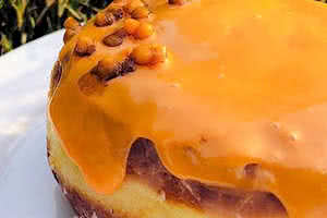 Thai Tea Donut