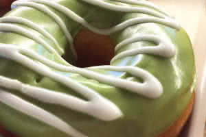 Green Tea Latte Donut