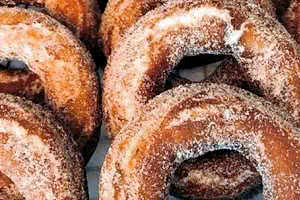 Sugar Cinnamon Potato Donuts