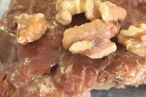 Maple Walnut Apple Fritter