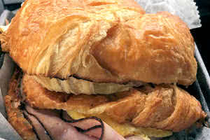 Egg and Ham Croissant