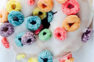 Froot Loops Donut